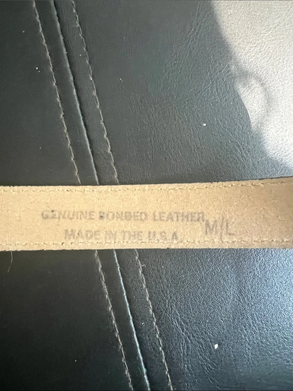 Astor Women's Purple Textured Bonded-Leather Belt with Covered Buckle Size M/L